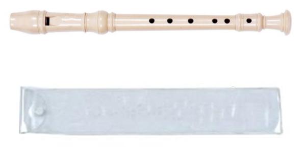 8 HOLE German/Baroque Soprano Recorder with PP plastic shell lowest price-AG8A-3GP/3BP