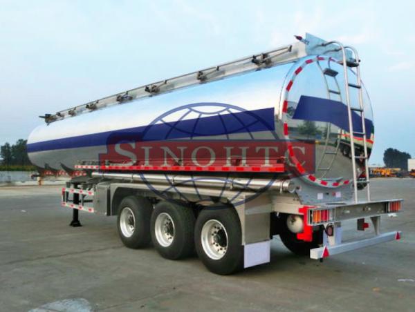 45m3 3 Axle Propane Tank Trailer 12R22.5 Tyre Heavy Duty Mechanic Suspension