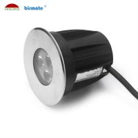 Luces al aire libre 90LM de la piscina del 1M Cable 3W 24V SS316L Inground