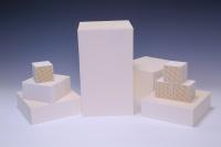 Cerâmica de favo de mel SiO2 MgO Branco para COV Industrial