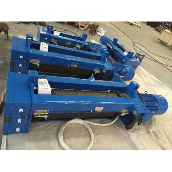 Single Girder Electric Wire Rope Hoist With M5 Duty Work In European Design