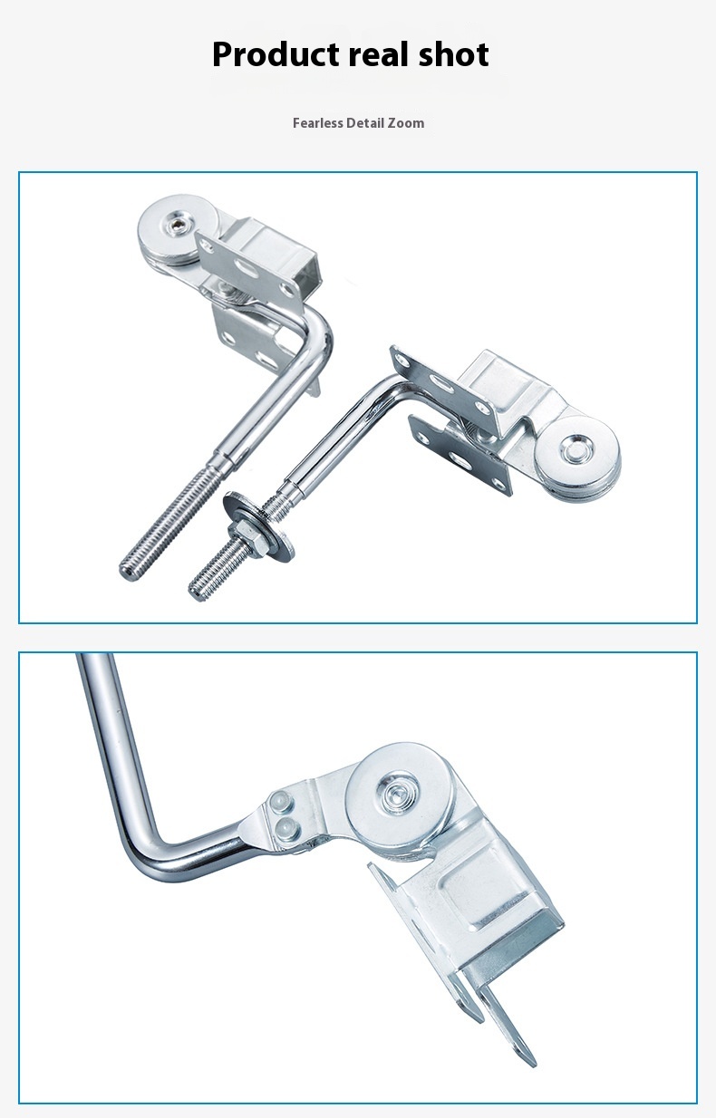 Sofa Headrest Adjustable Silver Hinge Furniture Headrest Mechanism Sofa Headrest Hinge Furniture Head Hardware