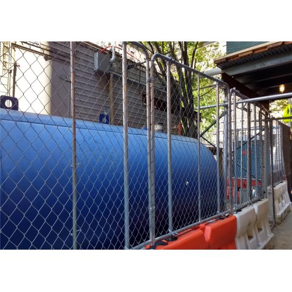 Crowd Control Pedestrian 4'X12' USA standard Temporary Chain Link Fence Panels 1⅝(42mm) *16GA wall Thick