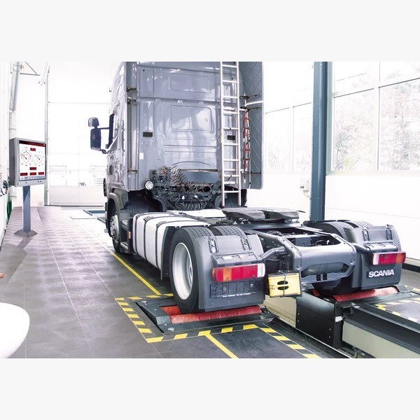 AA4C Vehicle Test Line vehicle inspection machine heavy duty Roller Brake Tester  15T  Suspension Side Slip Tester Play Detector Speedometer Tester