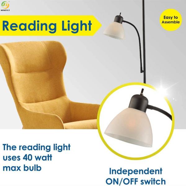 Свет пола СИД вертикального металла современный для ретро софы живущей комнаты нордическое