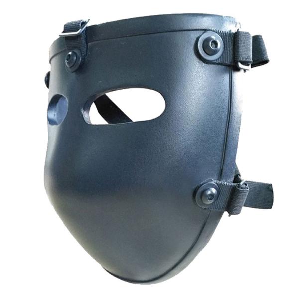 NIJ IIIA Bulletproof Face Mask Full Face PE Aramid For Safety Protection