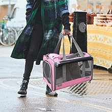 Pets Carrier Designed For Cats Small Dogs Puppies Pet Travel Carrying Handbag Pet Carrier