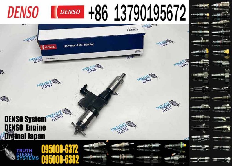 Common Rail Injector 095000-6370 095000-6371 095000-6372 095000-6373 095000-6374 095000-6375 095000-6376