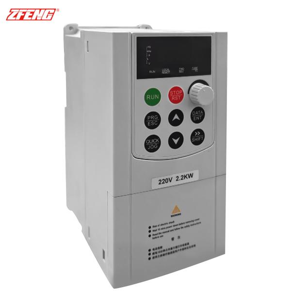Invertisseur basse tension 220V de la série ZF210 avec technologie de contrôle vectoriel pour une régulation précise de la vitesse du moteur