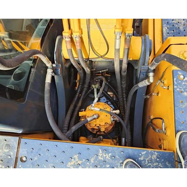 Использованный 2016 Hyundai Robex 220 Crawler Excavator R220LC-9S оригинальный гидравлический насос