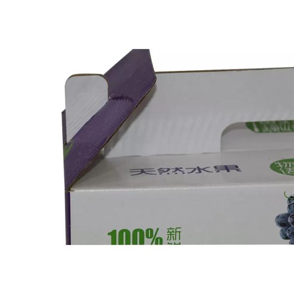 Коробка упаковки Recyclable Dia9cm*H16cm виноградин рифленого картона