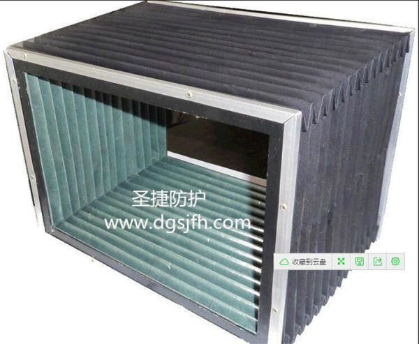 dust protective bellows made with metal frame +PVC +fiber cloth cover  for automobile lifter fork lifter