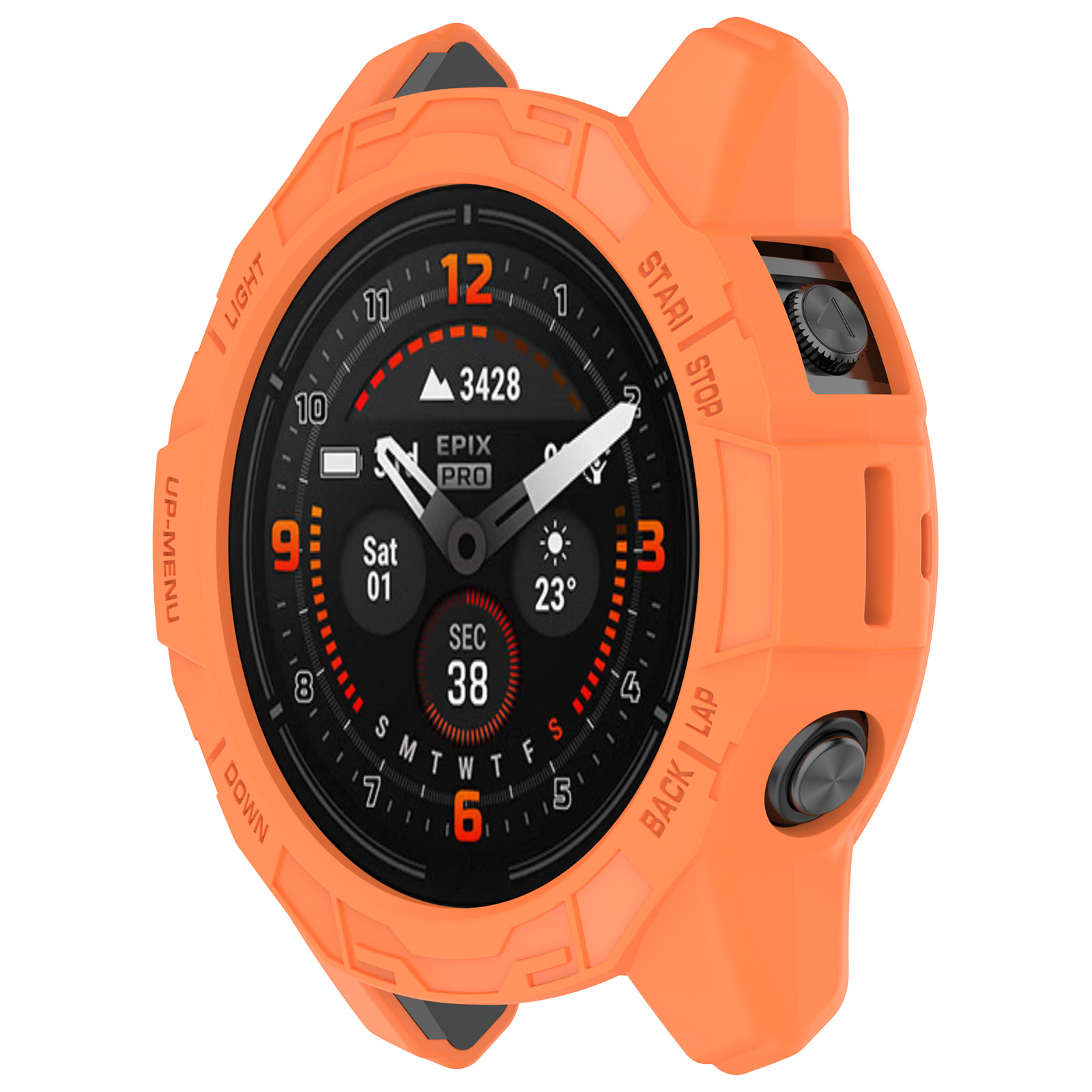 Smart Watch Cover Bumper Shell TPU Anti-Scratch Frame Protective Armor Skeleton Whole Surrounding Replacement Case Accessories