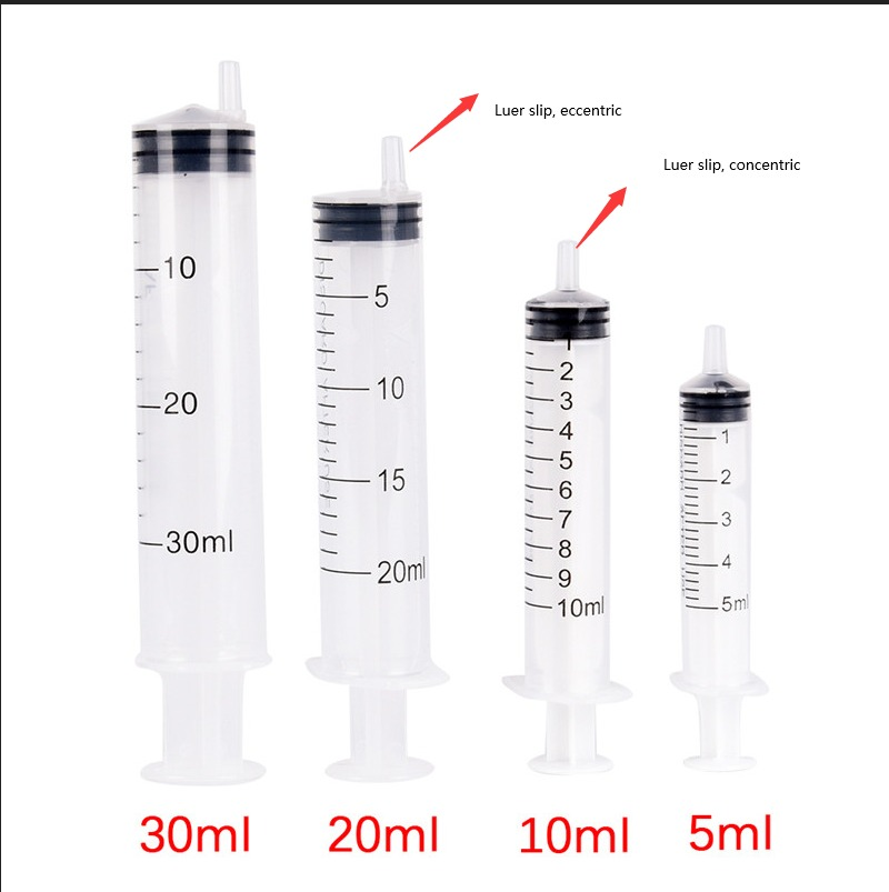 EO Sterilized Leak-Proof 2-Part Disposable Sterile Syringe for Medical Use