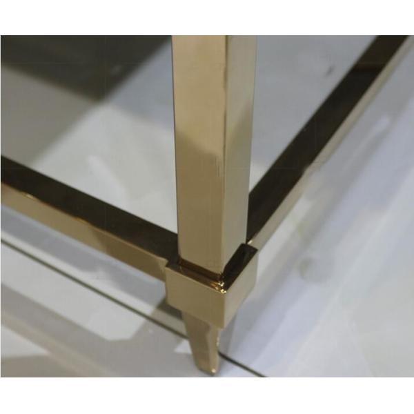 stone top Brass  stainless steel metal side table/End table/coffee table/C table, hotel furniture,casegoodsTA-0088