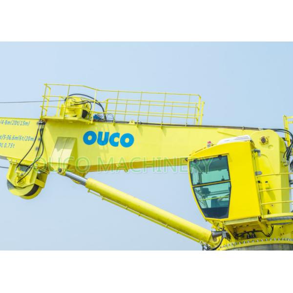 Explosion Proof Offshore Pedestal Telescopic Boom Crane