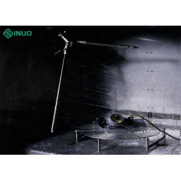 JIS D0203 Standard Moisture Rain Test Chamber with SUS304 Stainless Steel and Adjustable Water Pressure