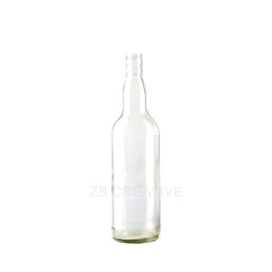 700ml Flint Tequila Glass Bottles Screw Top For Liquor 480g CY-830