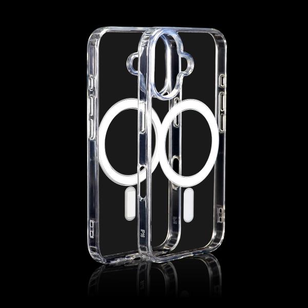 Stong Magnetic Mag Safe case Drop Protection Clear TPU For iPhone 12 13 14 Pro Max