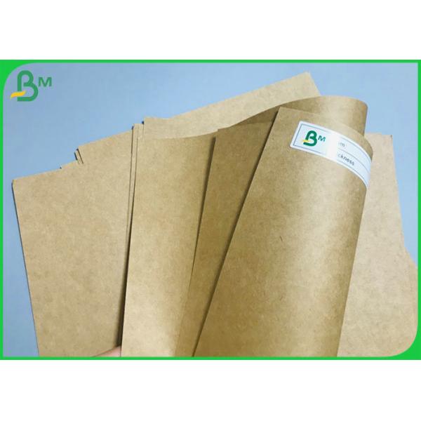 50gram To 120gram Uncaoted Brown Virgin Kraft Liner Paper Board FDA Approved