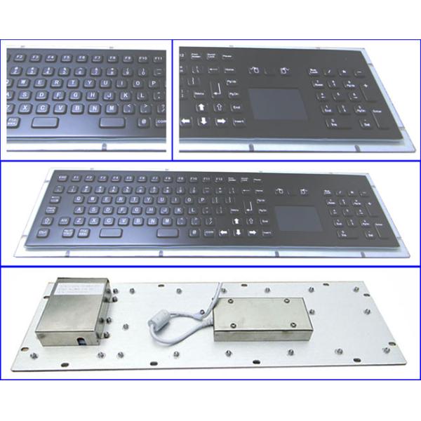 Пылезащитная промышленная клавиатура IP65 с нержавеющей сталью Touchpad с 103 ключами