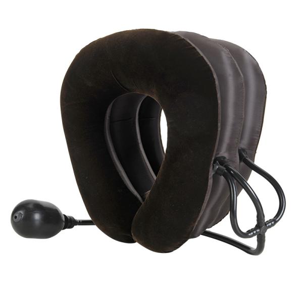 60 Fabric Count Inflatable Cervical Collar Traction Apparatus for Neck Pain Treatment