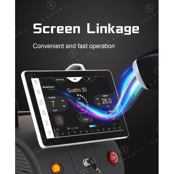 Máquina de depilación láser de diodos 3D 808nm 755nm 940nm 1064nm Máquina láser para salón