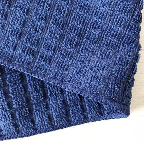 Small grid warp knitting microfiber absorbing water car washing magic towels