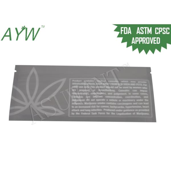 Сумка запаха алюминиевой фольги анти- для капсулы Кратом, полиэтиленовых пакетов уплотнения сжатия для медицинского хранения конопли