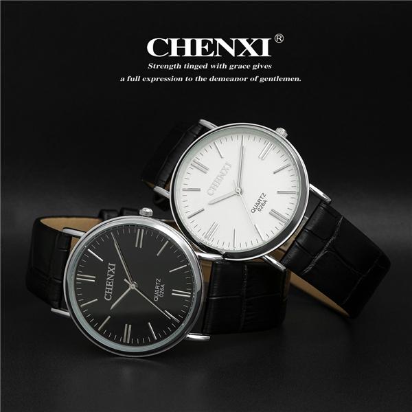 Fashion Jewelry Wholesale Wristwatches Man Stainless Steel Watches Men Unisex Leather Watch