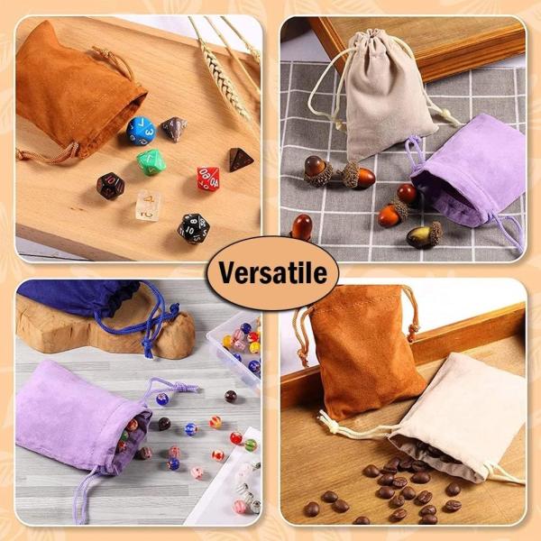 Shockproof protective &Storgae Reusable durable soft lightweight velvet jewelry bag