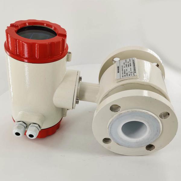 Industrial Electromagnetic Flow Meter With High Speed Central Processing Unit