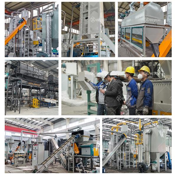 500 кг/ч Литий-ионные батареи завод по переработке машины экологически чистый и управление отходами