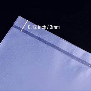 4X6 Shrink Wrap Bags 500 Pack For Soap Bar, Bath Bomb, Small Gift, Clear Heat Shrink Wrap/PVC Shrink Film Bags