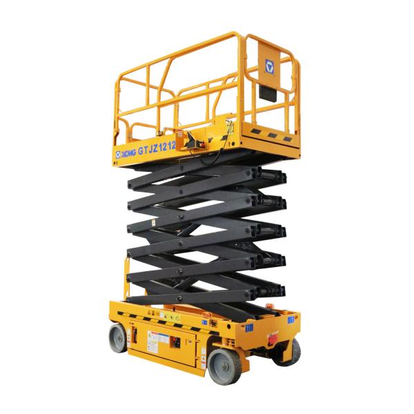 XCMG Heavy Duty Dump Truck 12m , Hydraulic Working Warehouse Platform Lift