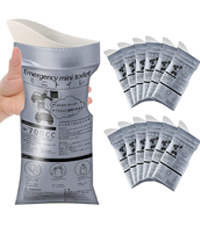 Emergency Urinal Bag, Pack Portable Camping Pee Bags, Travel Pee Bags, Traffic Jam Emergency Portable Urine