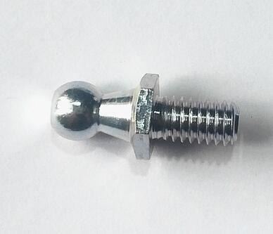 Medium Carbon Steel DIN933  Hex Head Bolt M6x20 Size OEM With ISO4017