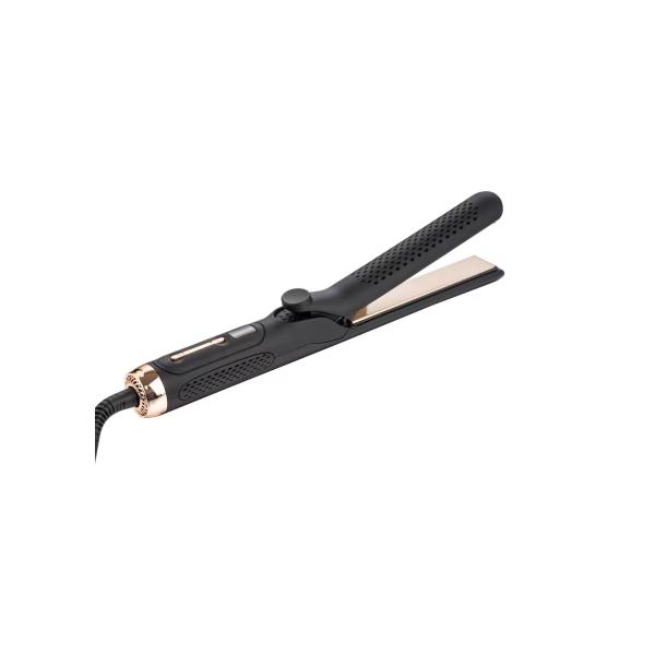 ANBOLIFE 360 Cooling Airflow 2-in-1 Hair Straightener and Curling Wand with 4 Speed Temperature Adjustable Settings