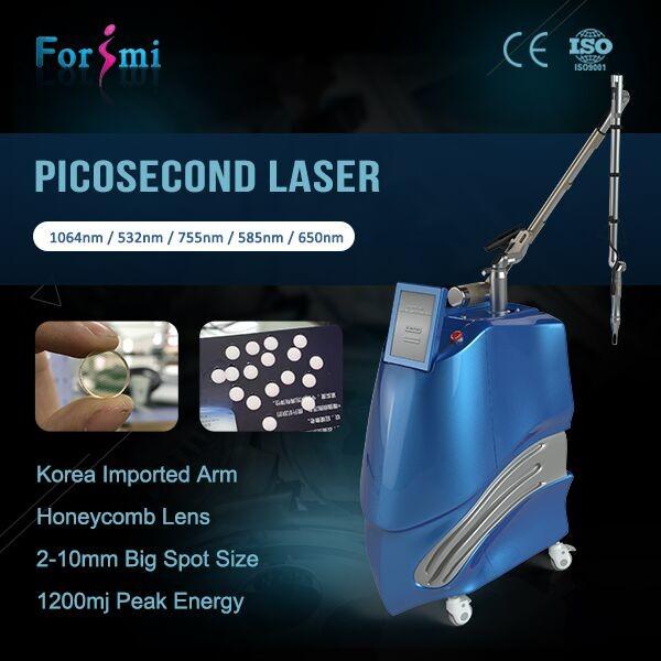 Beauty 1064nm 532nm picosecond nd yag laser pulsed dye laser for tattoo removal vascular and skin rejuvenation