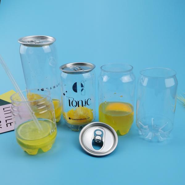 Transparent 650ml 22oz  Plastic Juice Bottle For Water