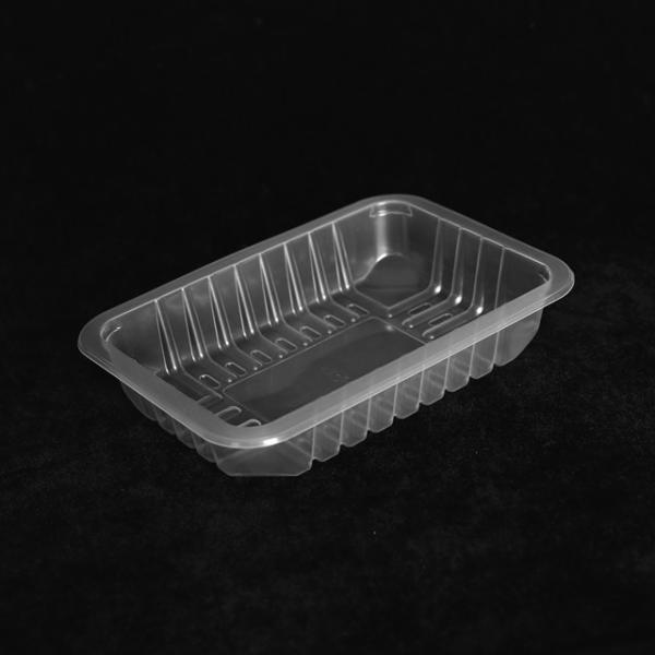 200 X 140 X 50 MM Clear Disposable Plastic Tray PP Disposable Fruit Tray Vegetable