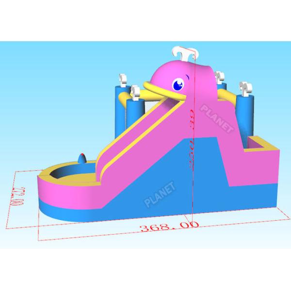 дом прыжка брезента PVC семьи 2.72x3.68x2.5mH раздувной