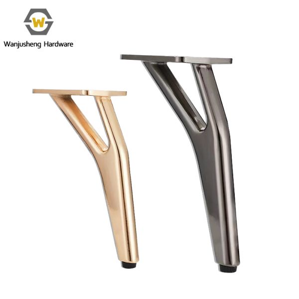 Furniture Sofa Support Legs TV Cabinet Feet High Light Luxury Metal Feet New Bed Cabinet Feet