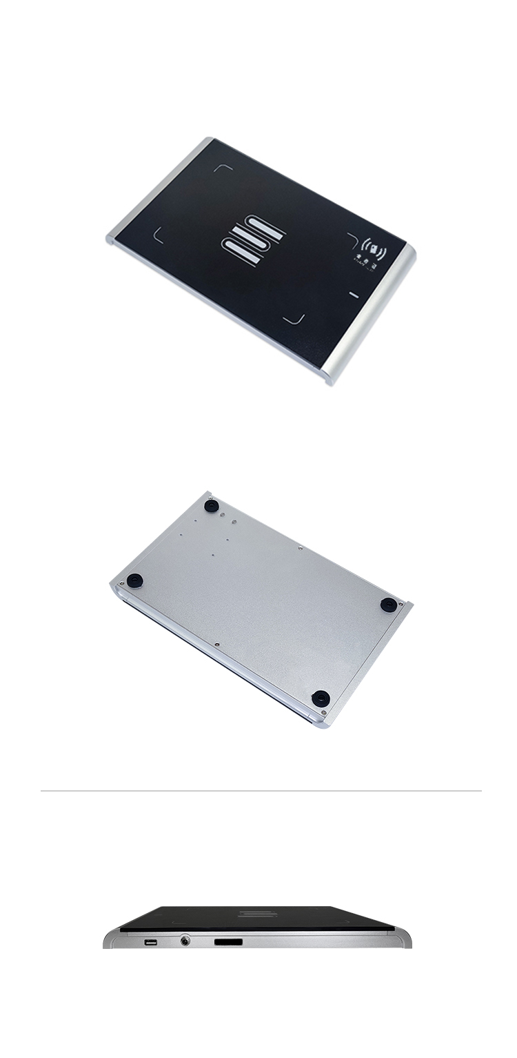 Металл защищая многократную цепь маркирует интерфейс USB читателя UHF RFID настольный с модулем читателя удостоверения личности