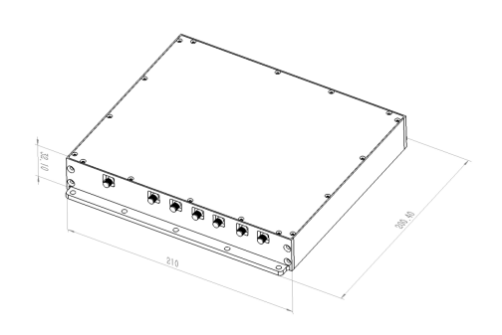 21 Channel GNSS Simulation and Countermeasure System Module Signal Simulation