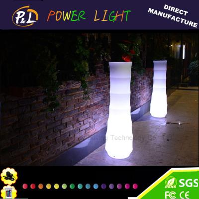 Environmental friendly PE material LED Flower Plant for decoration