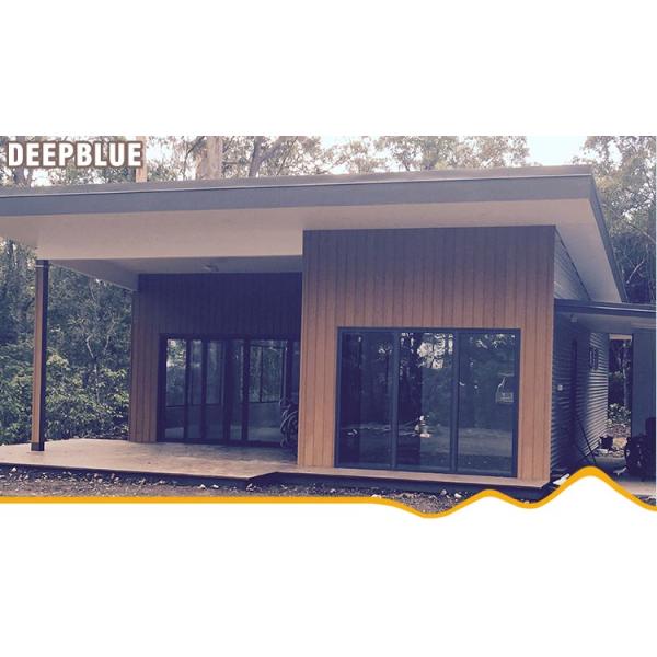 Luxury Prefabricated House Light Steel Villas House Granny Flat Fast Install Wooden Bungalow