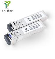 Módulo ótico dos DOM SFP de SFP-10G-BX BIDI SFP+ 10km 1270Tx/1330Rx LC SMF DFB Ddm