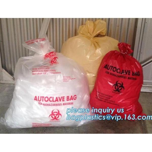 PE biohazard garbage bag for hospital waste, infectious waste bags, medical Fluid bag, healthcare, health care, hospital