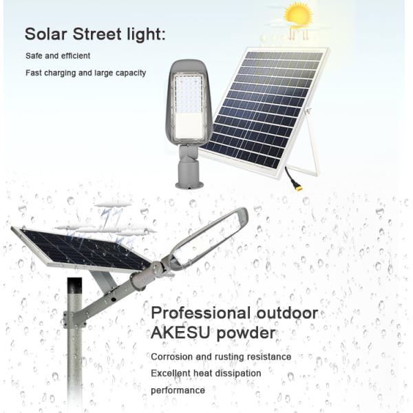 Explosion Proof IP65 Outdoor Waterproof Solar Street Light 30W 50W 100W 150W 200W